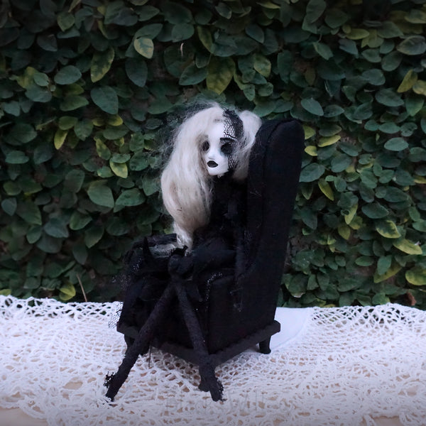 Sitting Art Doll