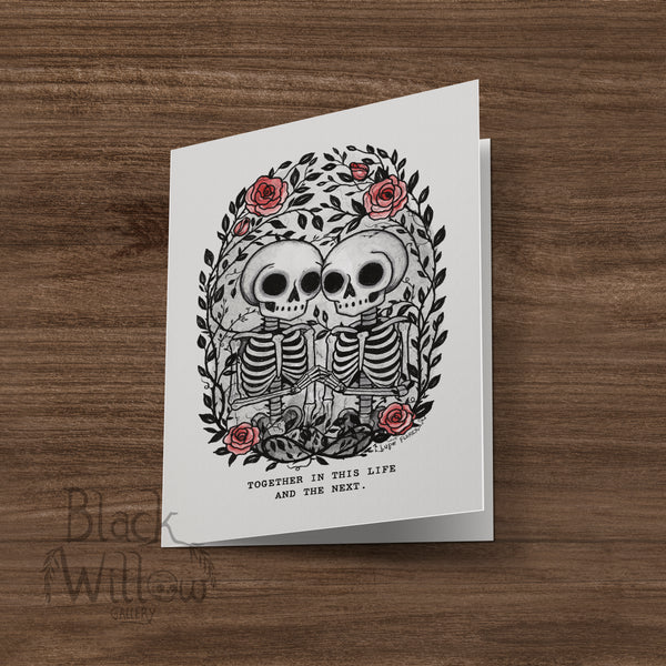 Together In This Life And The Next Greeting Card
