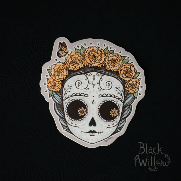 Marigold Eyes Vinyl Sticker