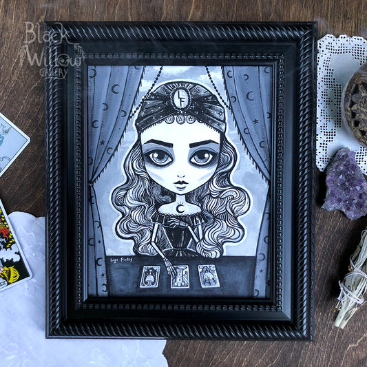 Tarot Reader 8" x 10" Art Print