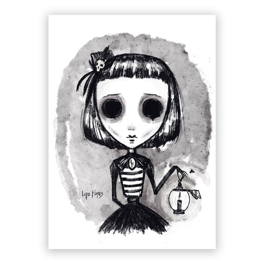 Moth Whisperer 5" x 7" Art Print