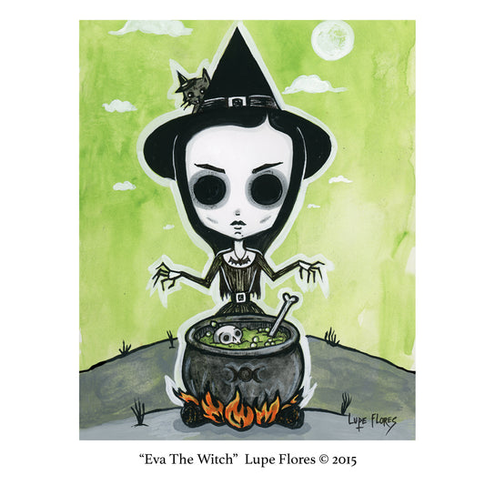 Eva The Witch  8"x 10" Art Print