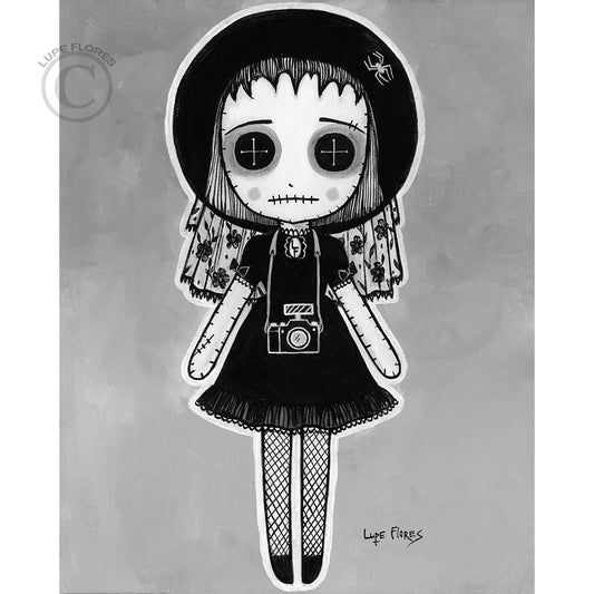 Lydia Deetz Doll 8"x 10" Art Print