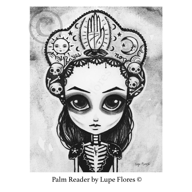 Palm Reader 8"x 10" Art Print