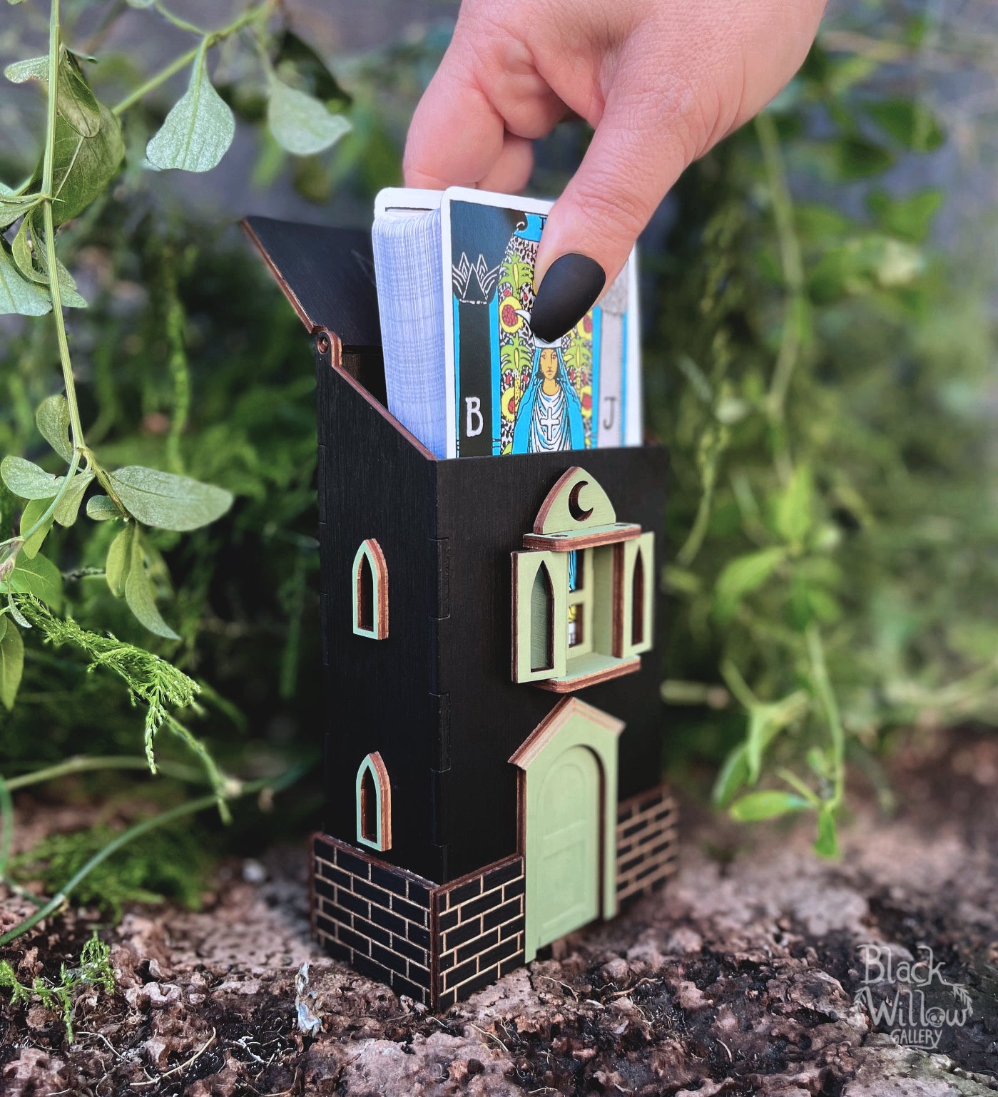 Victorian Witchy House Tarot Card Holder